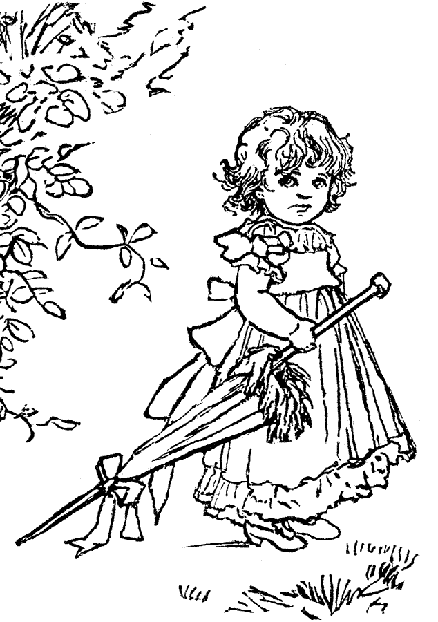 Disegno da colorare: piccola ragazza (Caratteri) #96500 - Pagine da Colorare Stampabili Gratuite