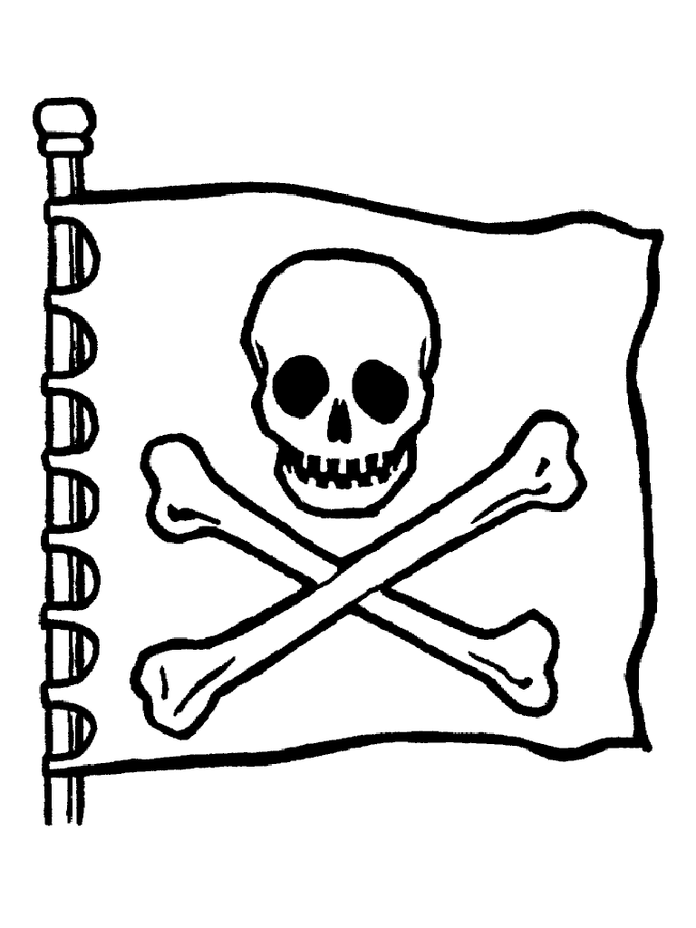 Disegno da colorare: Pirata (Caratteri) #105148 - Pagine da Colorare Stampabili Gratuite