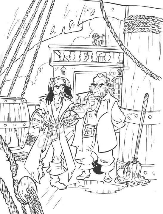 Disegno da colorare: Pirata (Caratteri) #105183 - Pagine da Colorare Stampabili Gratuite