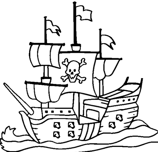 Disegno da colorare: Pirata (Caratteri) #105268 - Pagine da Colorare Stampabili Gratuite