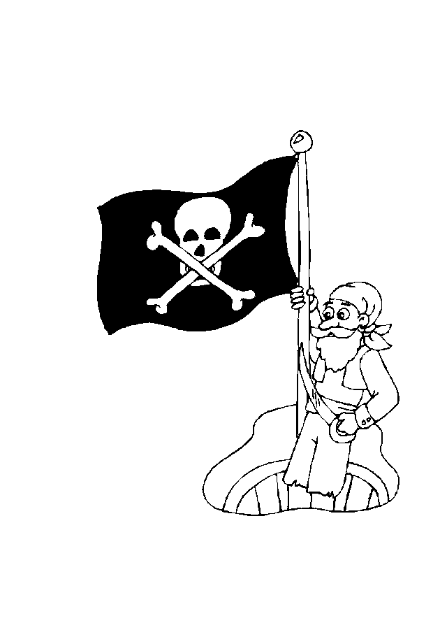 Disegno da colorare: Pirata (Caratteri) #105332 - Pagine da Colorare Stampabili Gratuite