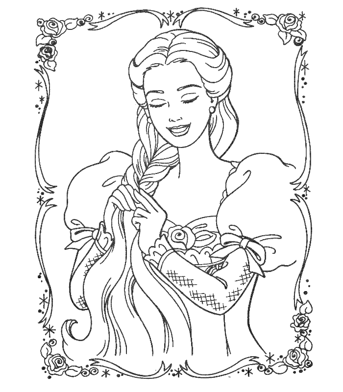 Disegno da colorare: Principessa (Caratteri) #85171 - Pagine da Colorare Stampabili Gratuite