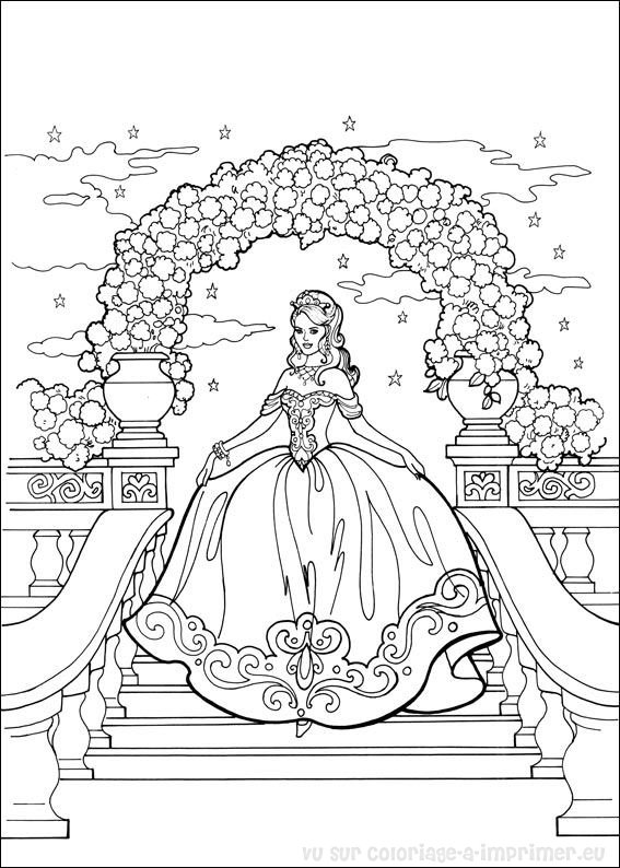 Disegno da colorare: Principessa (Caratteri) #85199 - Pagine da Colorare Stampabili Gratuite