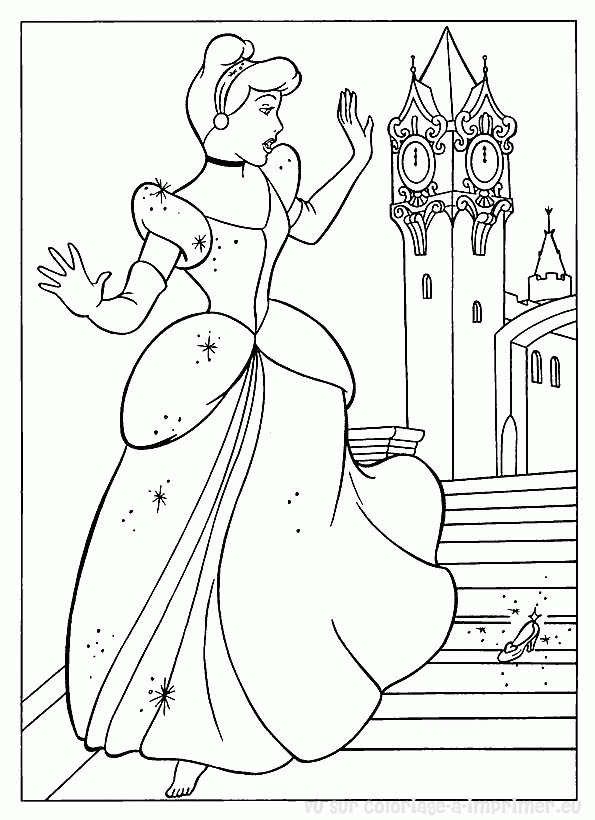 Disegno da colorare: Principessa (Caratteri) #85340 - Pagine da Colorare Stampabili Gratuite