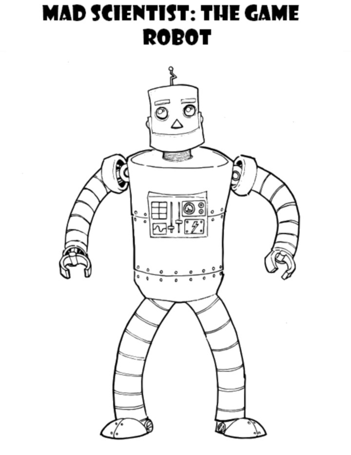 Disegno da colorare: Robot (Caratteri) #106566 - Pagine da Colorare Stampabili Gratuite