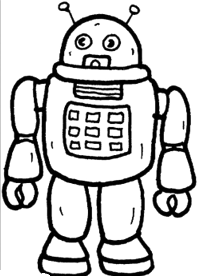 Disegno da colorare: Robot (Caratteri) #106572 - Pagine da Colorare Stampabili Gratuite