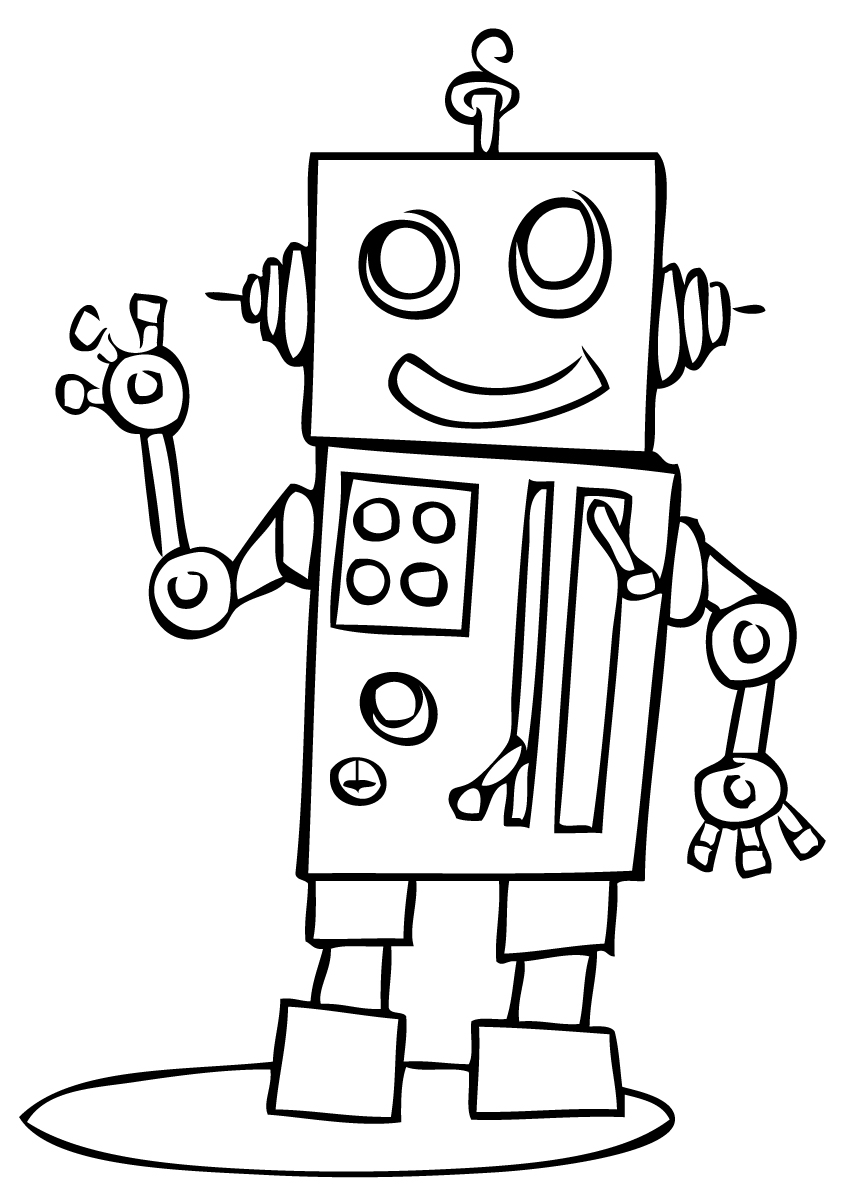 Disegno da colorare: Robot (Caratteri) #106574 - Pagine da Colorare Stampabili Gratuite