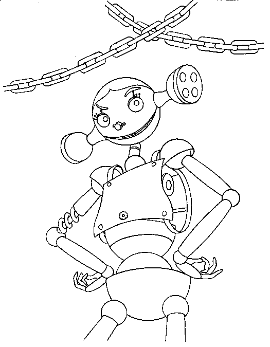 Disegno da colorare: Robot (Caratteri) #106605 - Pagine da Colorare Stampabili Gratuite