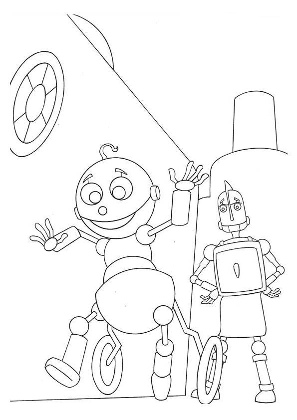 Disegno da colorare: Robot (Caratteri) #106622 - Pagine da Colorare Stampabili Gratuite