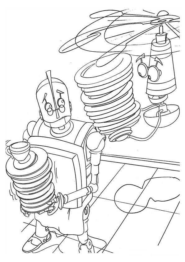 Disegno da colorare: Robot (Caratteri) #106628 - Pagine da Colorare Stampabili Gratuite