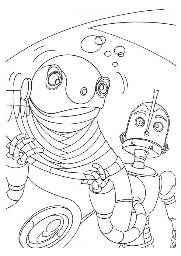 Disegno da colorare: Robot (Caratteri) #106638 - Pagine da Colorare Stampabili Gratuite