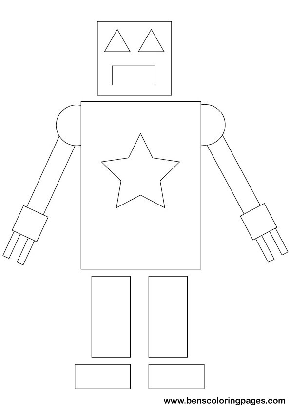 Disegno da colorare: Robot (Caratteri) #106655 - Pagine da Colorare Stampabili Gratuite