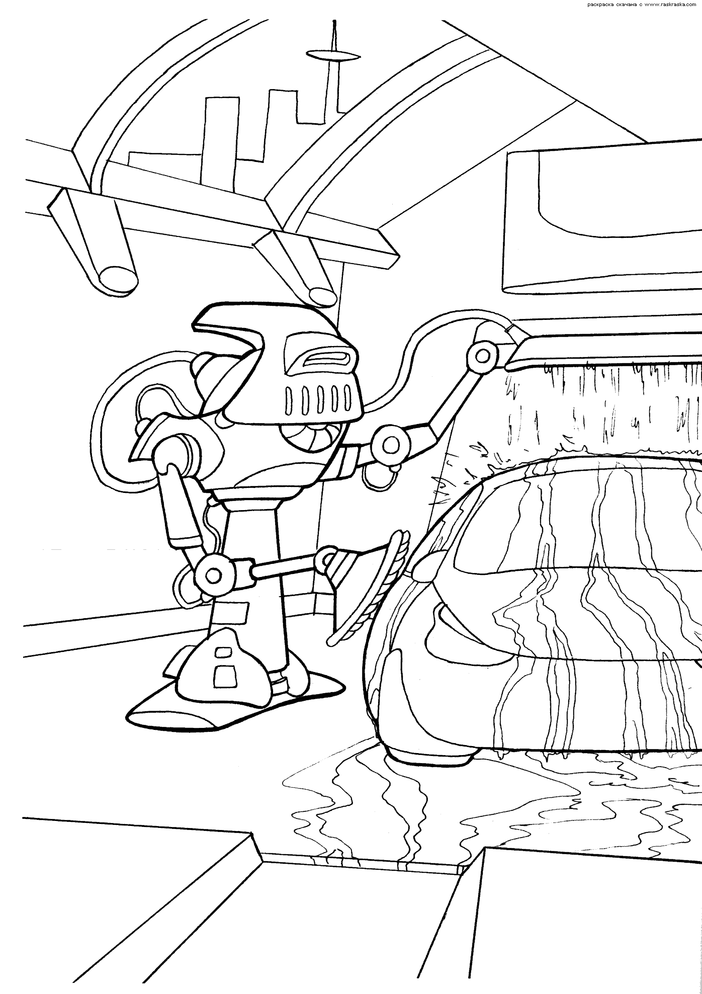 Disegno da colorare: Robot (Caratteri) #106670 - Pagine da Colorare Stampabili Gratuite