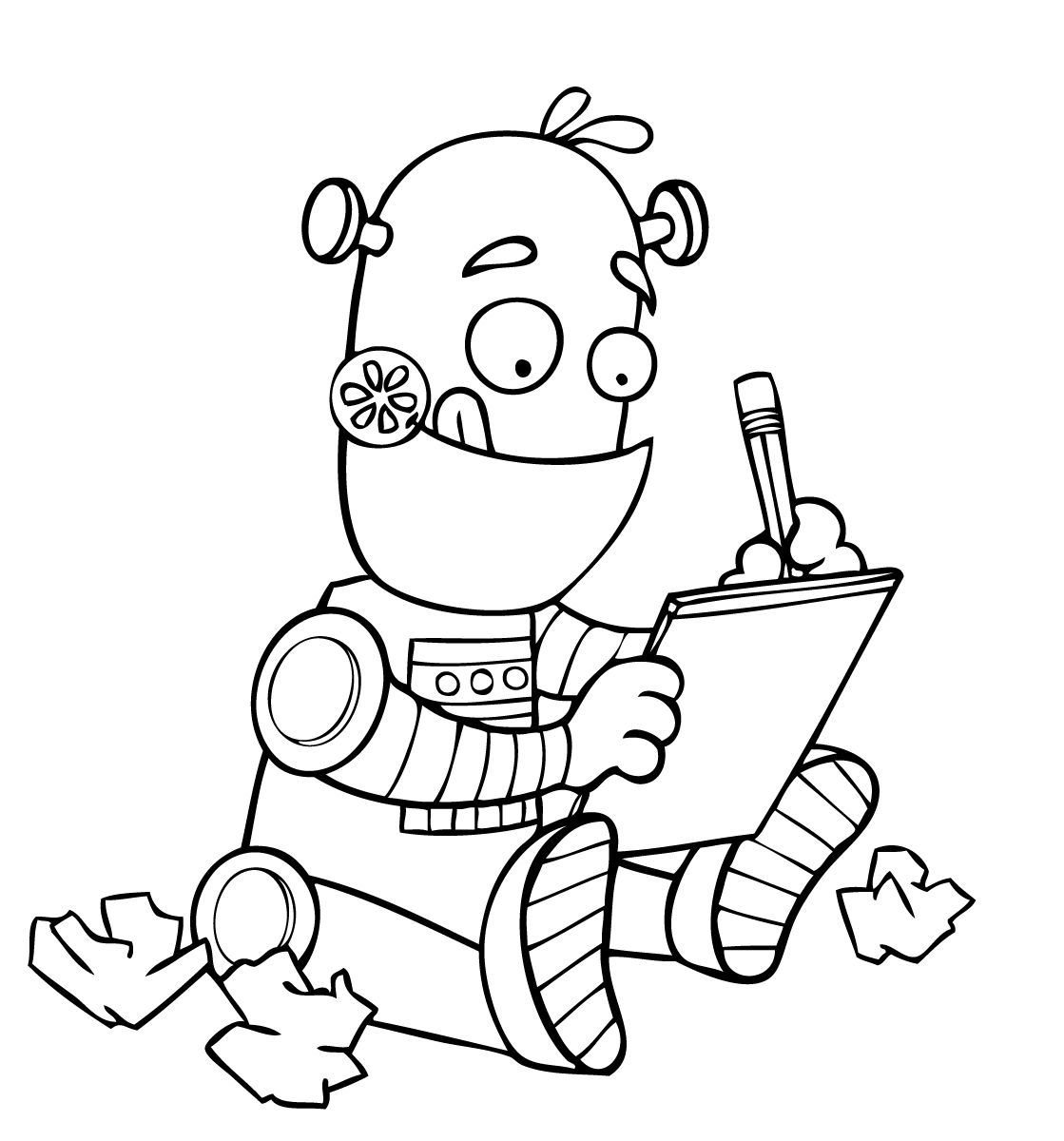 Disegno da colorare: Robot (Caratteri) #106725 - Pagine da Colorare Stampabili Gratuite