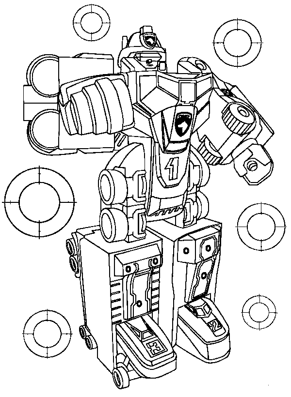 Disegno da colorare: Robot (Caratteri) #106756 - Pagine da Colorare Stampabili Gratuite