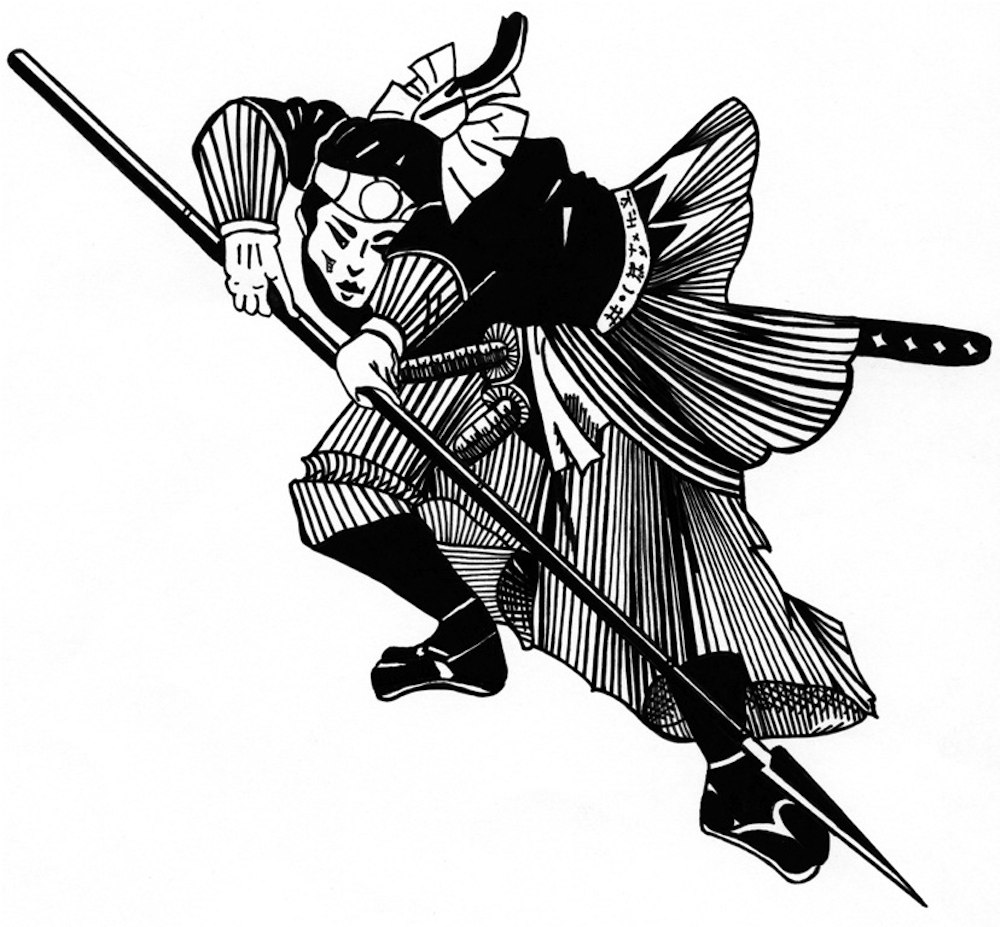 Disegno da colorare: Samurai (Caratteri) #107305 - Pagine da Colorare Stampabili Gratuite