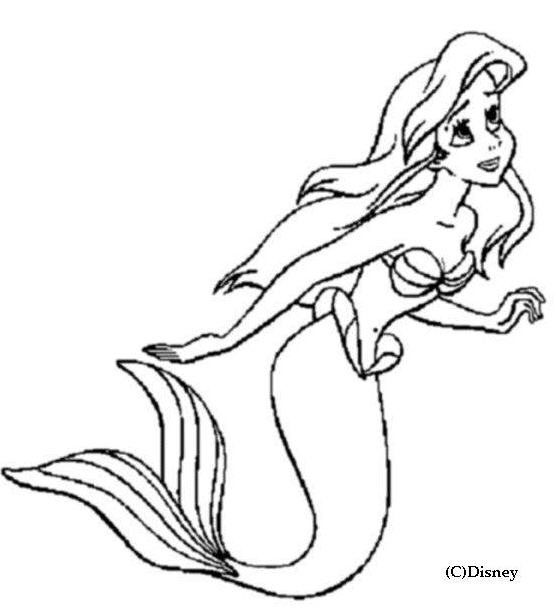 Disegno da colorare: Sirena (Caratteri) #147317 - Pagine da Colorare Stampabili Gratuite