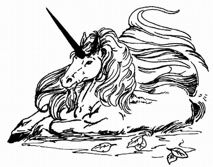 Disegno da colorare: unicorno (Caratteri) #19454 - Pagine da Colorare Stampabili Gratuite
