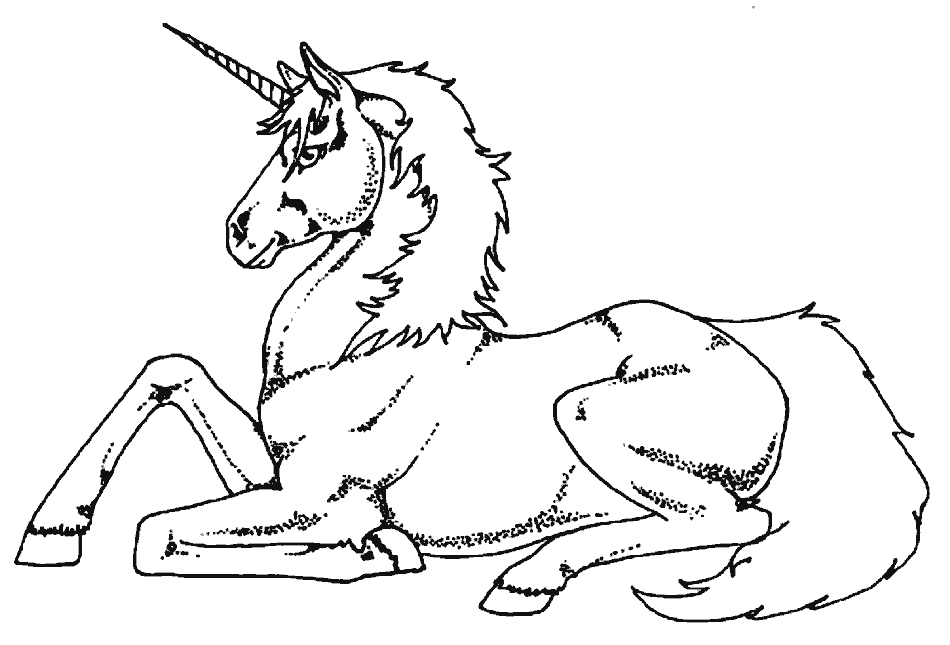 Disegno da colorare: unicorno (Caratteri) #19481 - Pagine da Colorare Stampabili Gratuite