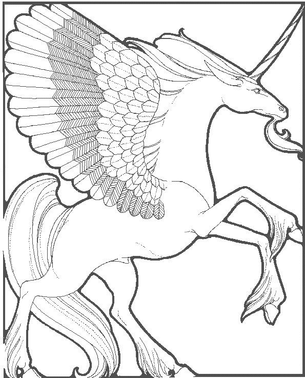 Disegno da colorare: unicorno (Caratteri) #19499 - Pagine da Colorare Stampabili Gratuite