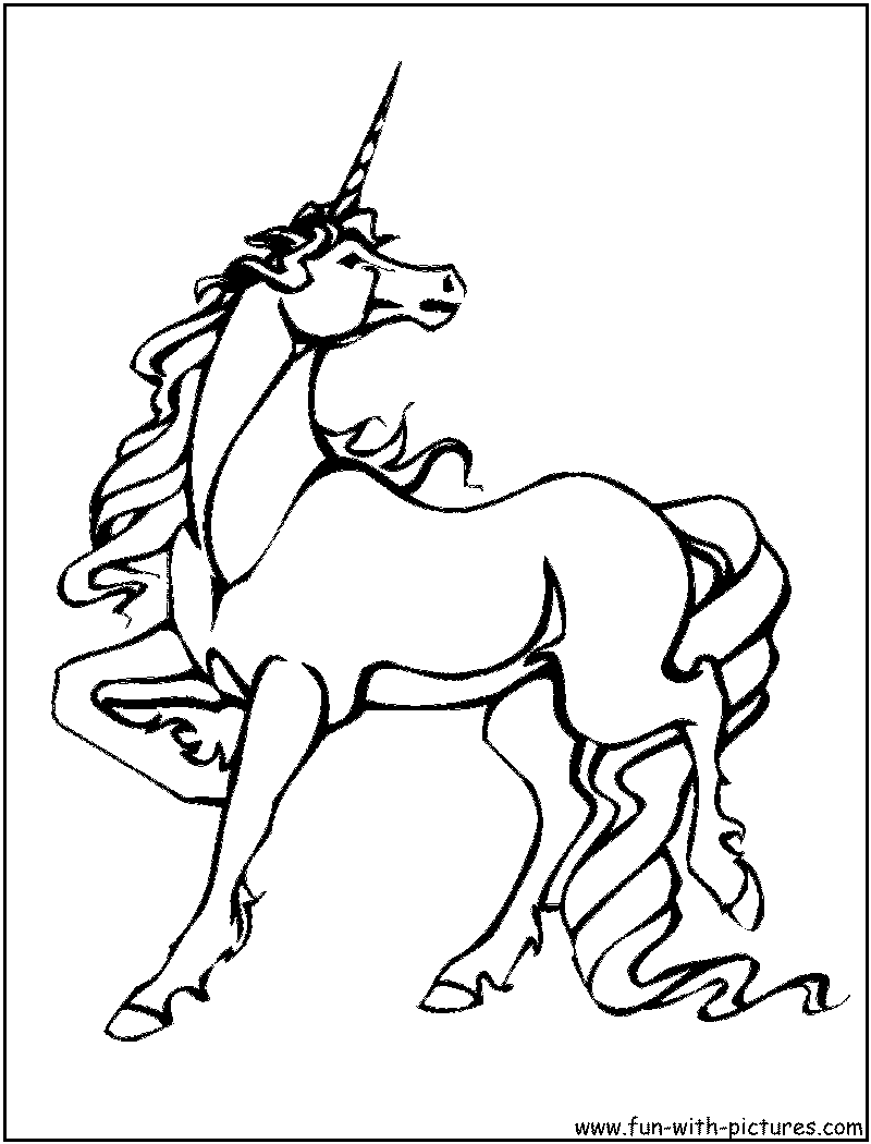 Disegno da colorare: unicorno (Caratteri) #19502 - Pagine da Colorare Stampabili Gratuite