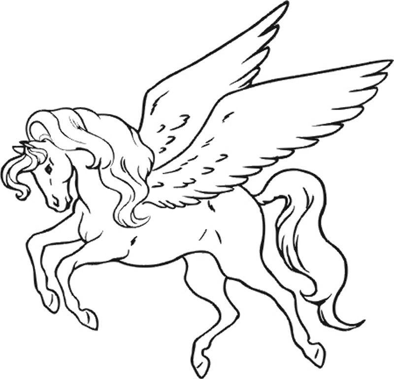 Disegno da colorare: unicorno (Caratteri) #19556 - Pagine da Colorare Stampabili Gratuite