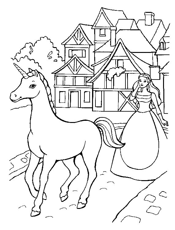 Disegno da colorare: unicorno (Caratteri) #19593 - Pagine da Colorare Stampabili Gratuite