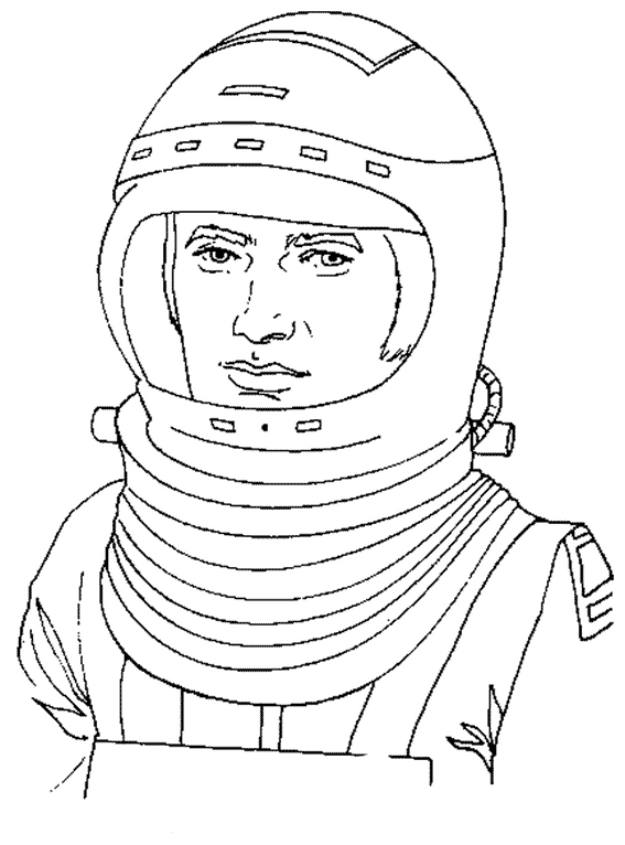 Disegno da colorare: Astronauta (Carriere e Professioni) #87604 - Pagine da Colorare Stampabili Gratuite