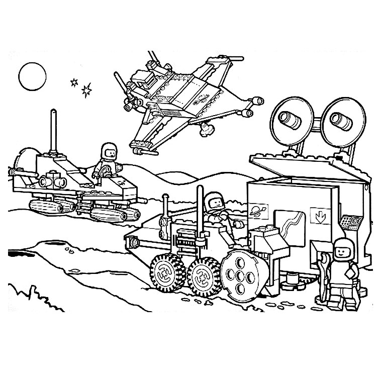 Disegno da colorare: Astronauta (Carriere e Professioni) #87677 - Pagine da Colorare Stampabili Gratuite