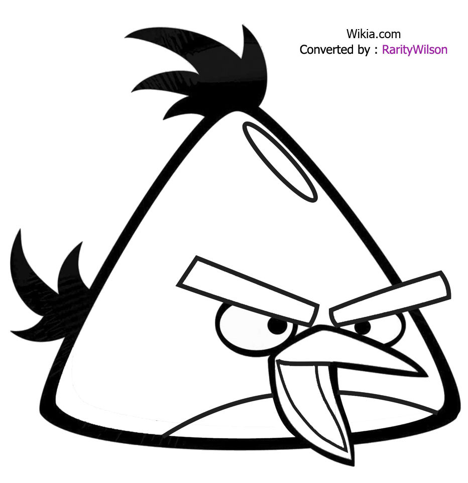 Disegno da colorare: Angry Birds (Cartoni animati) #25017 - Pagine da Colorare Stampabili Gratuite