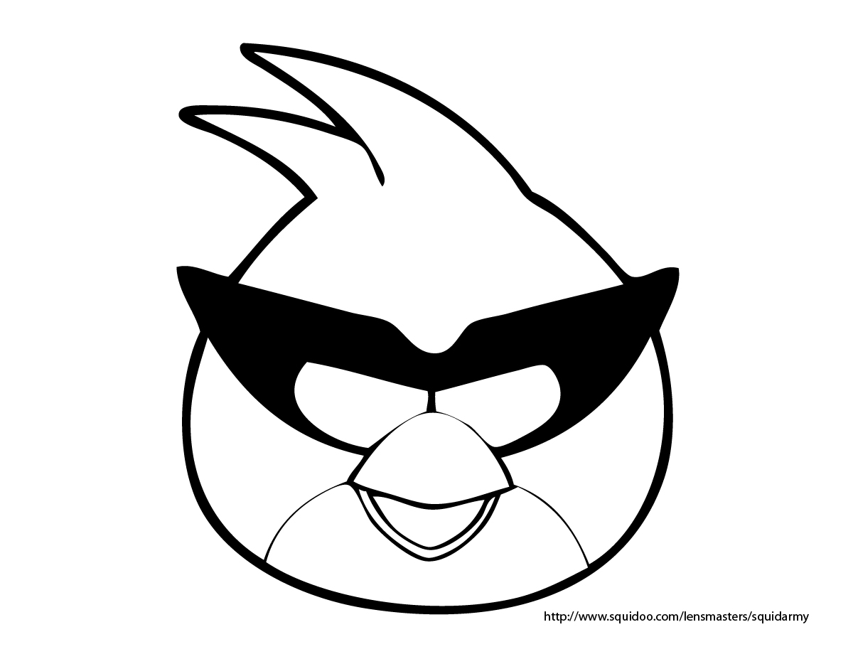 Disegno da colorare: Angry Birds (Cartoni animati) #25018 - Pagine da Colorare Stampabili Gratuite