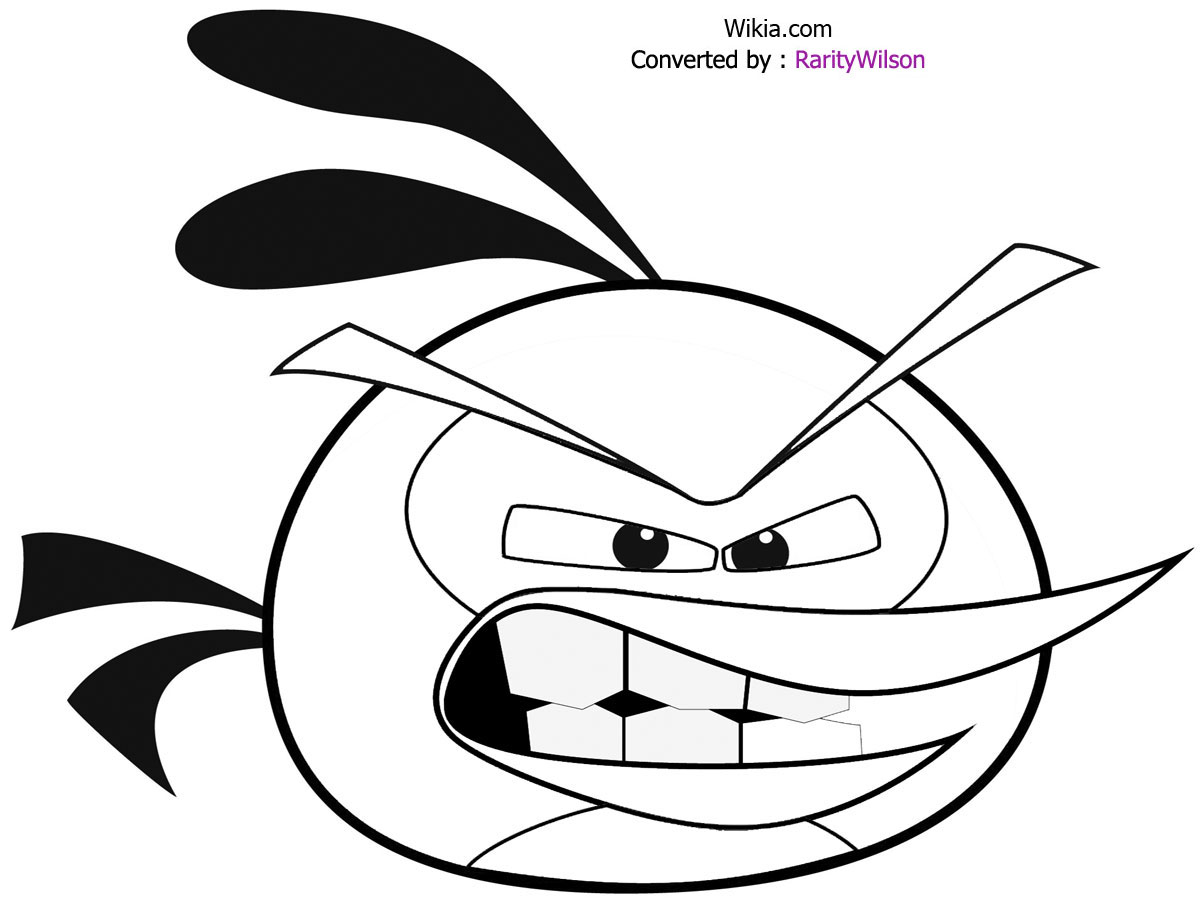 Disegno da colorare: Angry Birds (Cartoni animati) #25032 - Pagine da Colorare Stampabili Gratuite