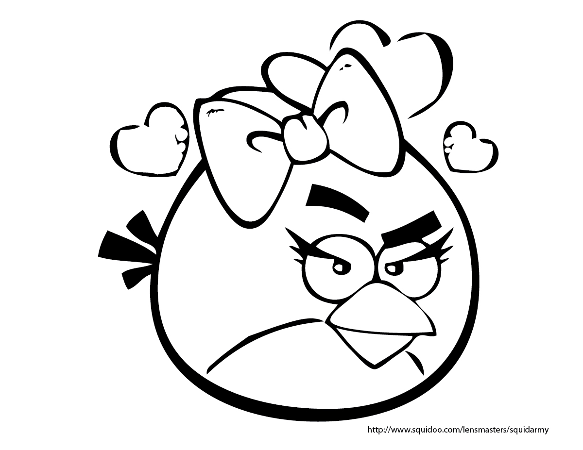 Disegno da colorare: Angry Birds (Cartoni animati) #25038 - Pagine da Colorare Stampabili Gratuite