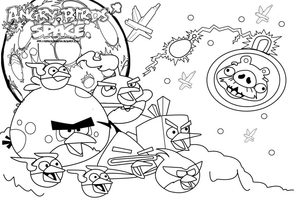 Disegno da colorare: Angry Birds (Cartoni animati) #25049 - Pagine da Colorare Stampabili Gratuite