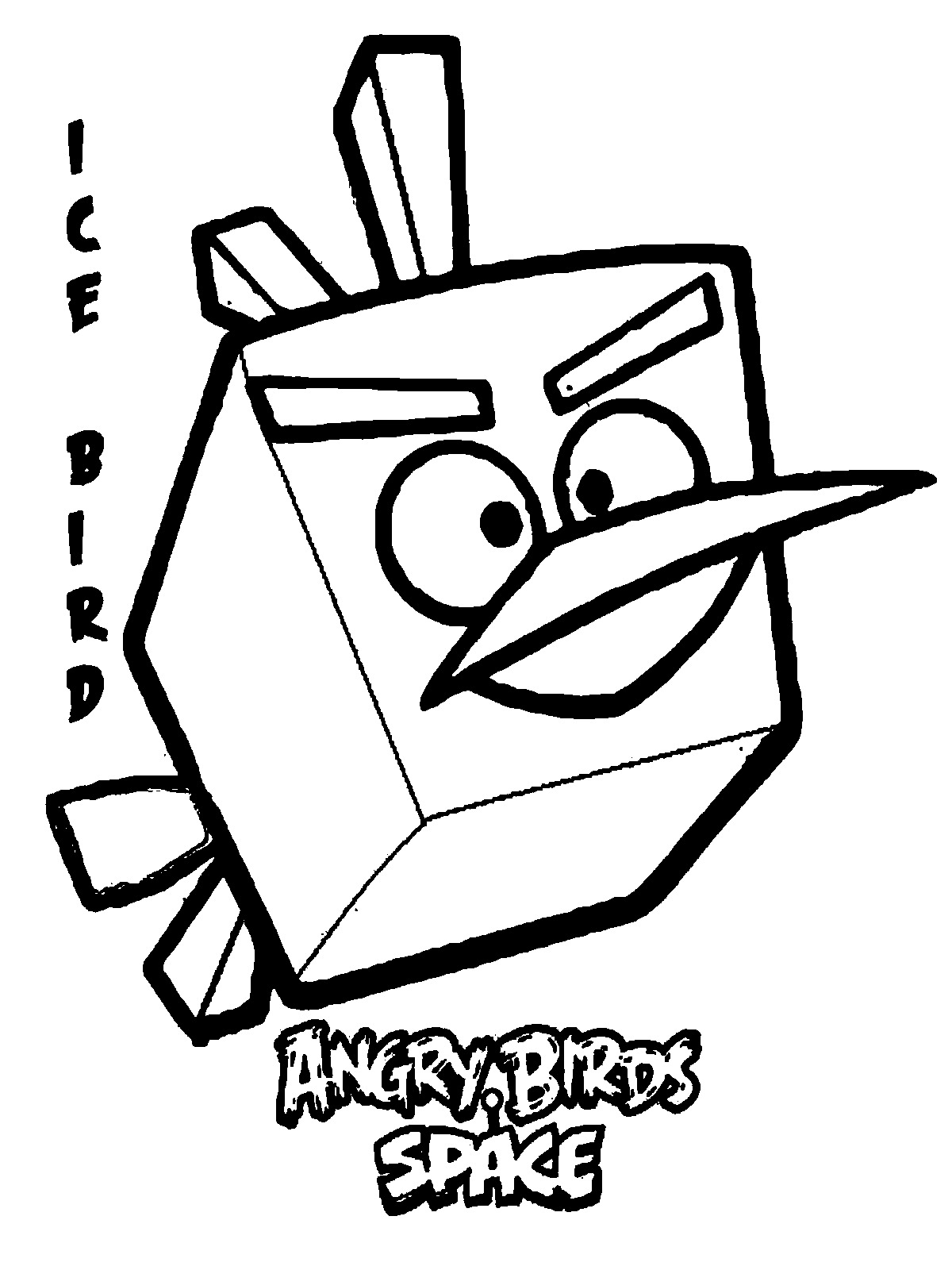 Disegno da colorare: Angry Birds (Cartoni animati) #25084 - Pagine da Colorare Stampabili Gratuite
