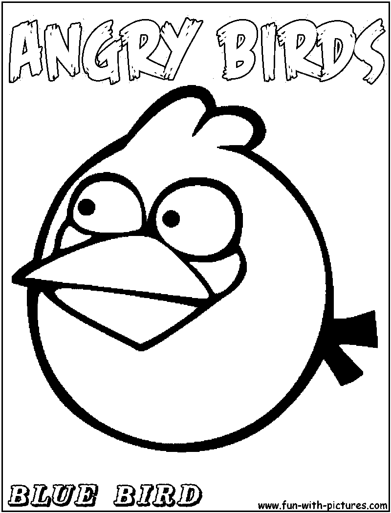 Disegno da colorare: Angry Birds (Cartoni animati) #25113 - Pagine da Colorare Stampabili Gratuite