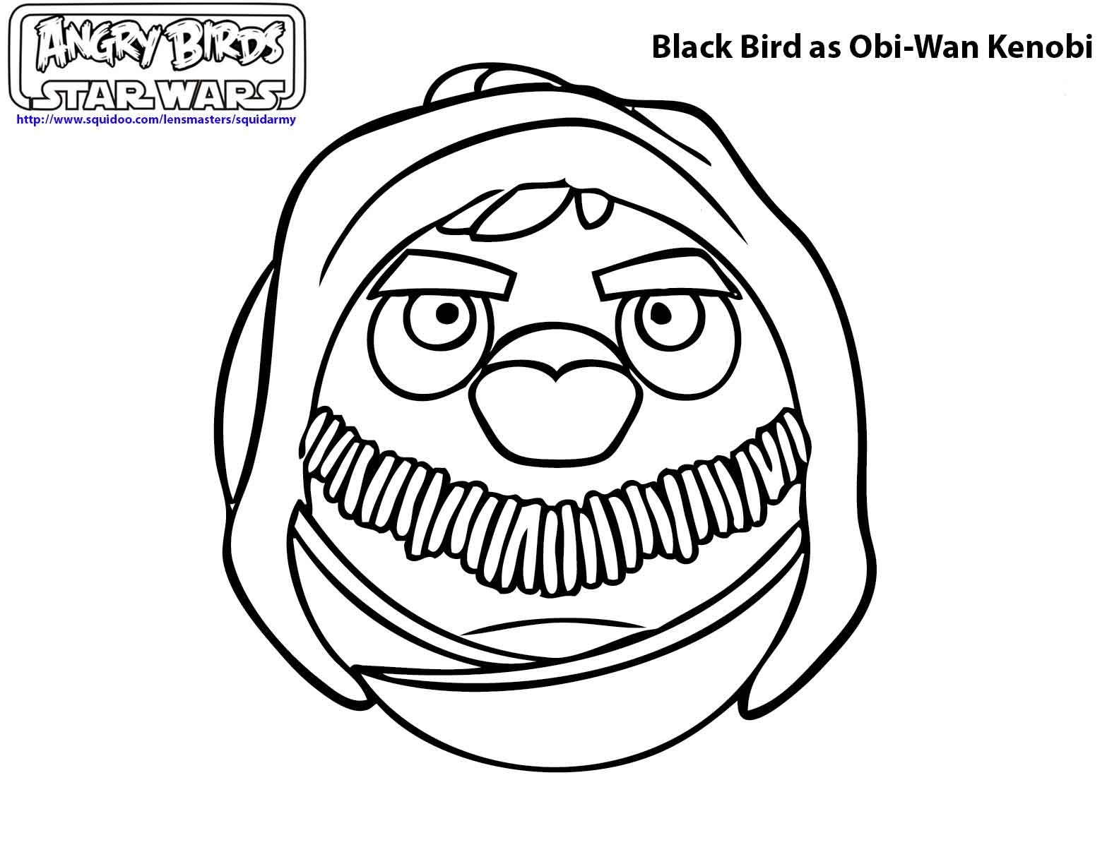Disegno da colorare: Angry Birds (Cartoni animati) #25115 - Pagine da Colorare Stampabili Gratuite