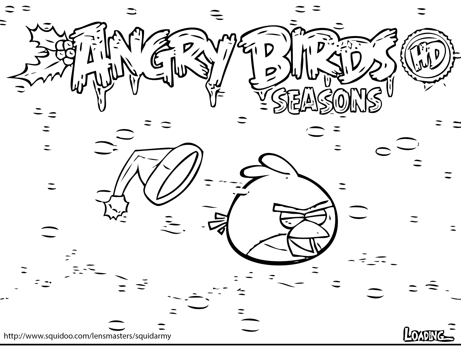 Disegno da colorare: Angry Birds (Cartoni animati) #25139 - Pagine da Colorare Stampabili Gratuite