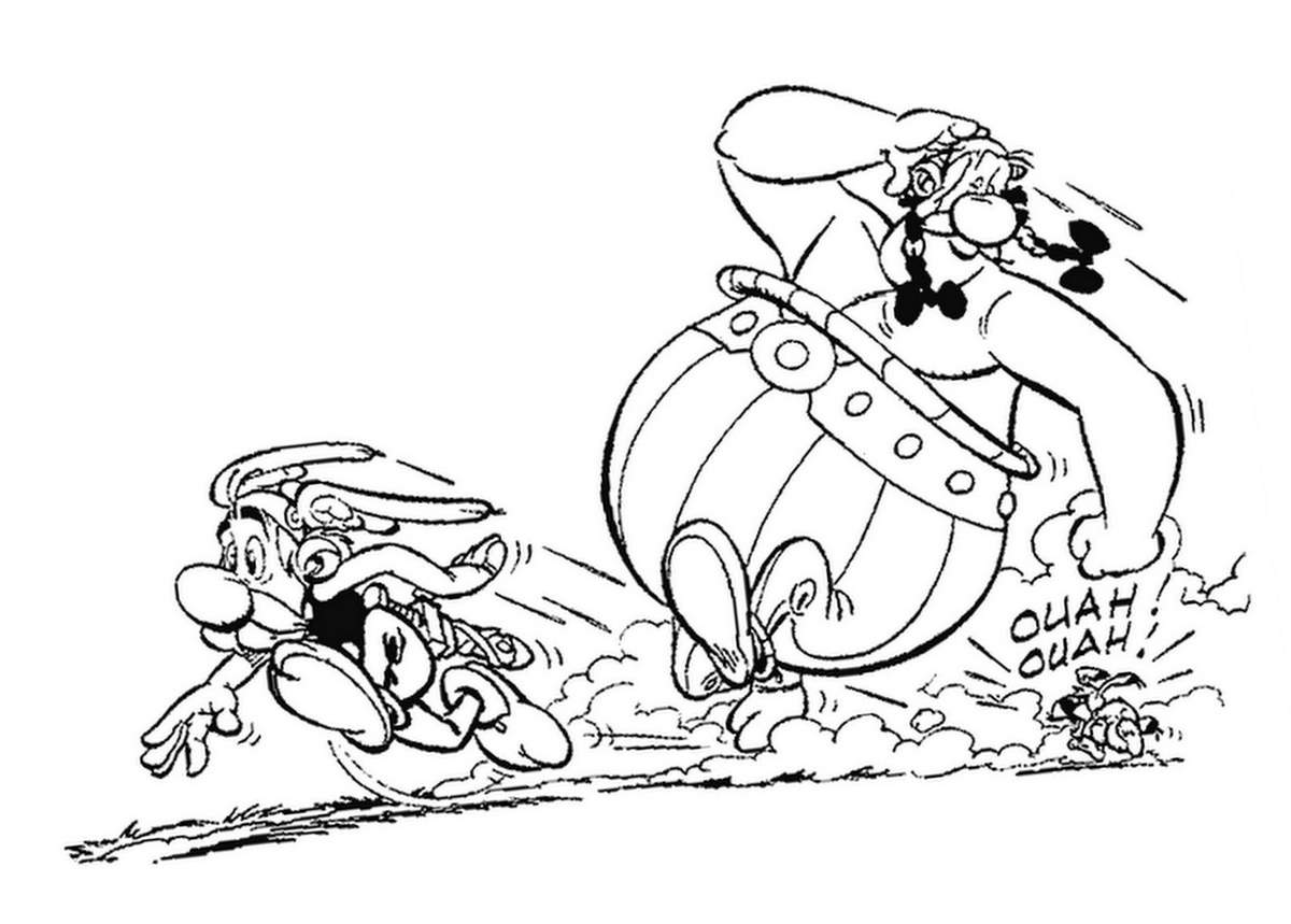 Disegno da colorare: Asterix e Obelix (Cartoni animati) #24401 - Pagine da Colorare Stampabili Gratuite