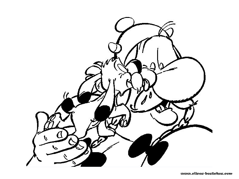 Disegno da colorare: Asterix e Obelix (Cartoni animati) #24414 - Pagine da Colorare Stampabili Gratuite