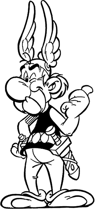 Disegno da colorare: Asterix e Obelix (Cartoni animati) #24433 - Pagine da Colorare Stampabili Gratuite