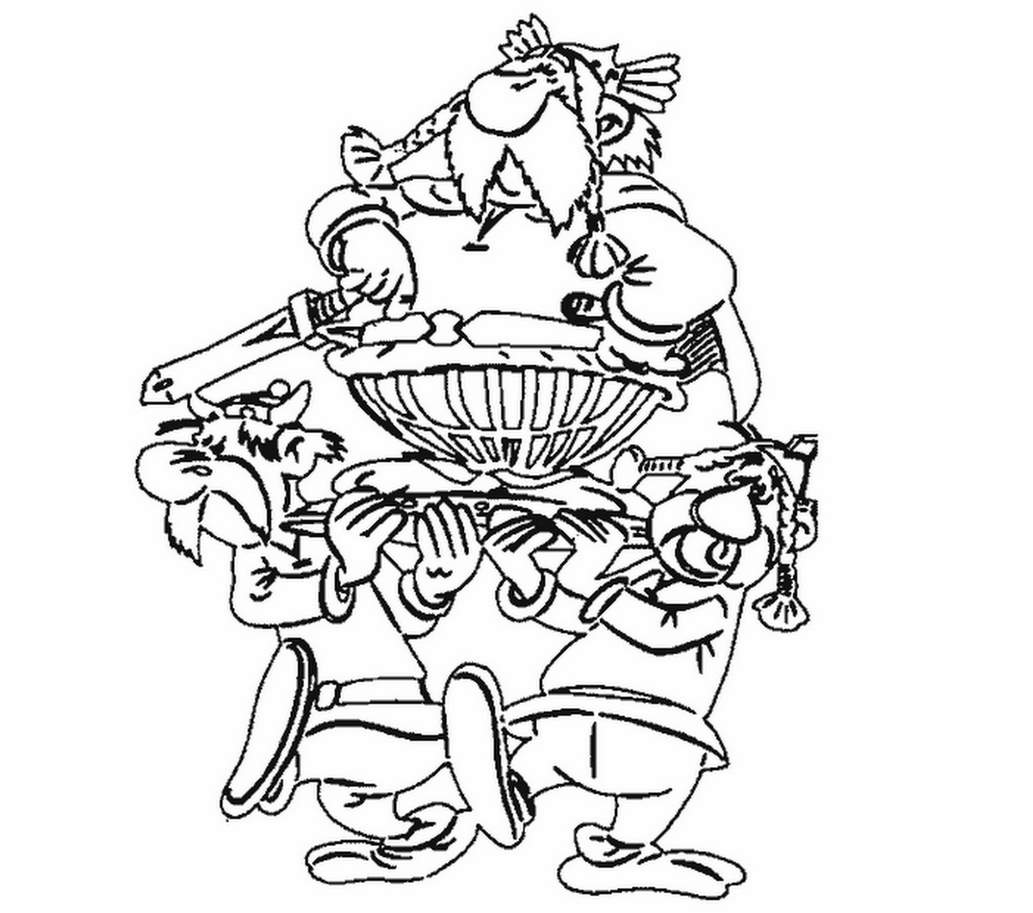 Disegno da colorare: Asterix e Obelix (Cartoni animati) #24477 - Pagine da Colorare Stampabili Gratuite