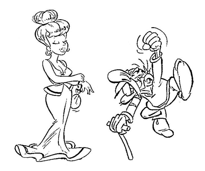 Disegno da colorare: Asterix e Obelix (Cartoni animati) #24498 - Pagine da Colorare Stampabili Gratuite