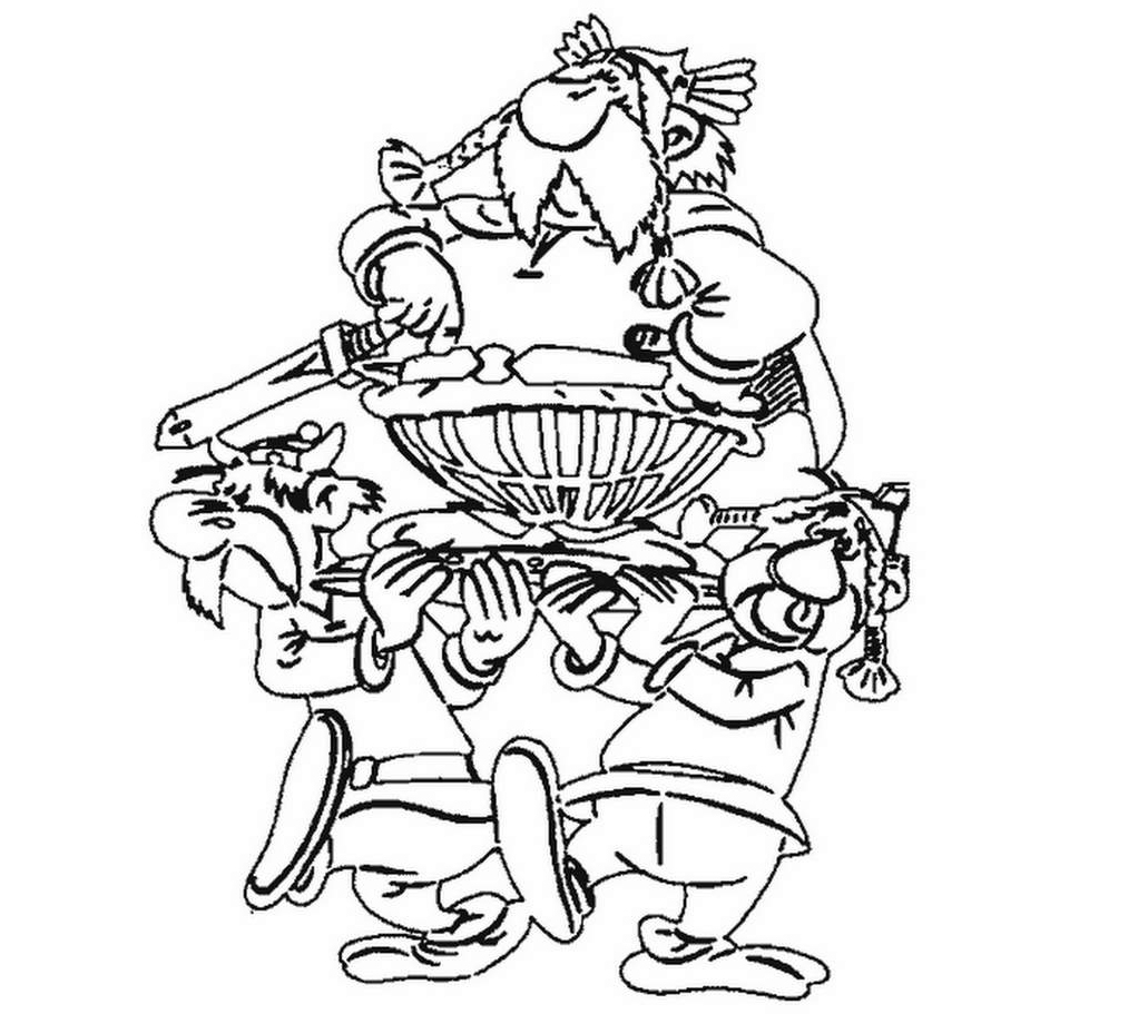 Disegno da colorare: Asterix e Obelix (Cartoni animati) #24515 - Pagine da Colorare Stampabili Gratuite