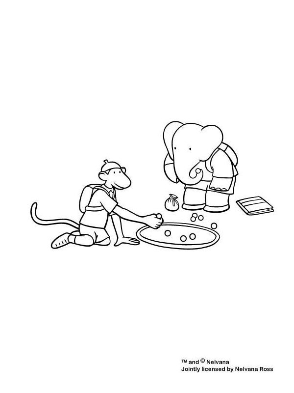 Disegno da colorare: babar (Cartoni animati) #27886 - Pagine da Colorare Stampabili Gratuite