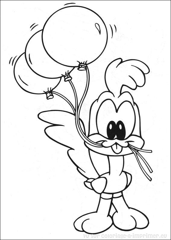 Disegno da colorare: baby looney tunes (Cartoni animati) #26519 - Pagine da Colorare Stampabili Gratuite