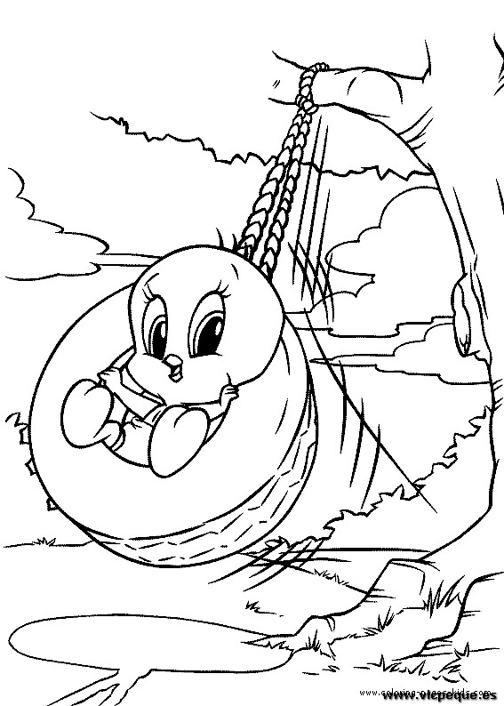 Disegno da colorare: baby looney tunes (Cartoni animati) #26548 - Pagine da Colorare Stampabili Gratuite