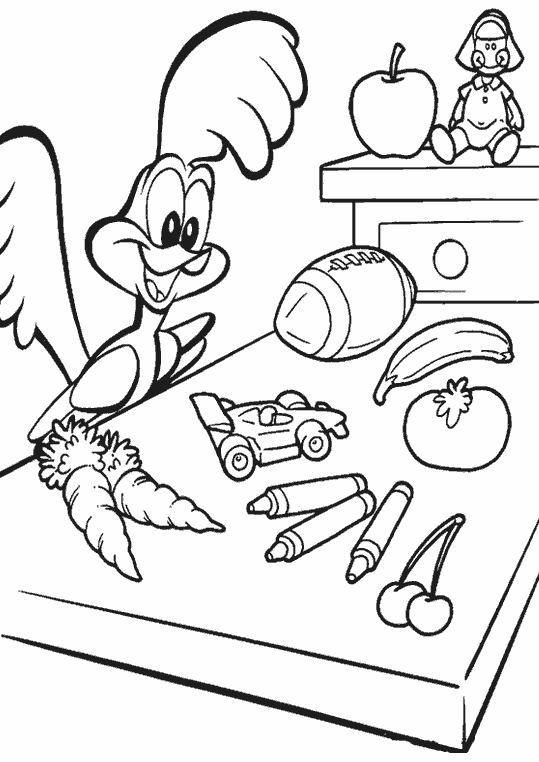 Disegno da colorare: baby looney tunes (Cartoni animati) #26583 - Pagine da Colorare Stampabili Gratuite