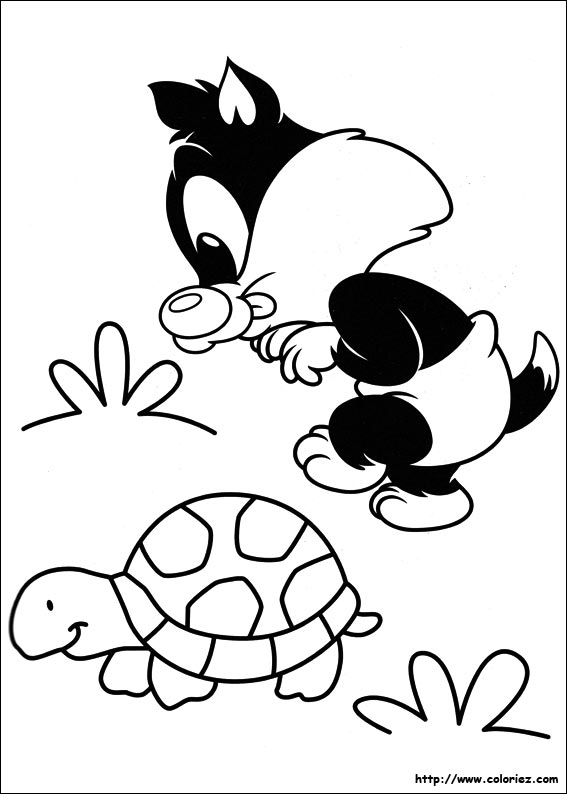 Disegno da colorare: baby looney tunes (Cartoni animati) #26599 - Pagine da Colorare Stampabili Gratuite