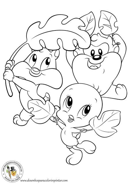 Disegno da colorare: baby looney tunes (Cartoni animati) #26633 - Pagine da Colorare Stampabili Gratuite